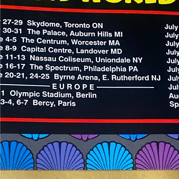 MADONNA BLONDE AMBITION WORLD TOUR  1990 NUMBERED LITHO BOY TOY INC … - Picture 6 of 7